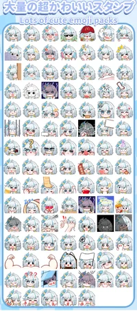 Готовая Live2D модель Genki Shark Shark
