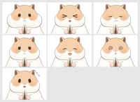 Live2D модель хомяка Hamster для VTube Studio