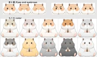 Live2D модель хомяка Hamster для VTube Studio
