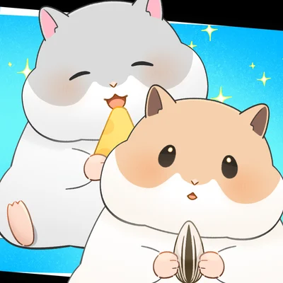 Live2D модель хомяка Hamster для VTube Studio