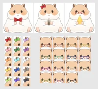 Live2D модель хомяка Hamster для VTube Studio