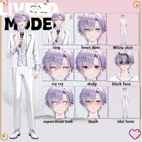 Live2D модель айдола Idol-type Boy