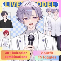 Live2D модель айдола Idol-type Boy