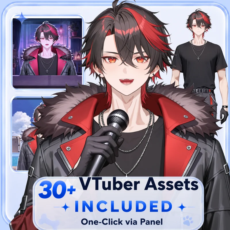 Live2D модель Kuro — Street Idol
