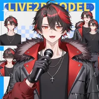 Live2D модель Kuro — Street Idol