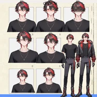 Live2D модель Kuro — Street Idol