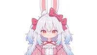 Готовая Live2D модель девочки-кролика Light-colored Rabbit