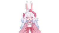 Готовая Live2D модель девочки-кролика Light-colored Rabbit