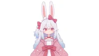 Готовая Live2D модель девочки-кролика Light-colored Rabbit