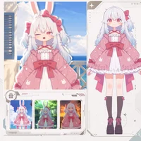 Готовая Live2D модель девочки-кролика Light-colored Rabbit