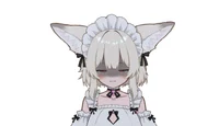 Live2D-модель лисы-горничной White Fox Maid
