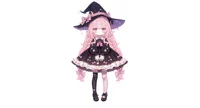 Live2D модель Little Witch