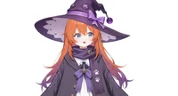 Live2D модель кошачьей ведьмы Luna Cat Witch
