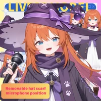 Live2D модель кошачьей ведьмы Luna Cat Witch