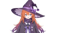 Live2D модель кошачьей ведьмы Luna Cat Witch