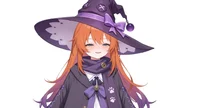 Live2D модель кошачьей ведьмы Luna Cat Witch