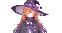 Live2D модель кошачьей ведьмы Luna Cat Witch