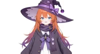 Live2D модель кошачьей ведьмы Luna Cat Witch