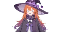 Live2D модель кошачьей ведьмы Luna Cat Witch