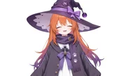 Live2D модель кошачьей ведьмы Luna Cat Witch