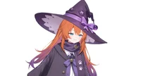 Live2D модель кошачьей ведьмы Luna Cat Witch