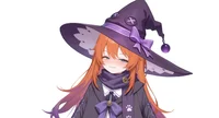 Live2D модель кошачьей ведьмы Luna Cat Witch