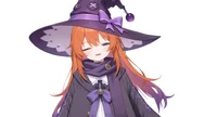 Live2D модель кошачьей ведьмы Luna Cat Witch