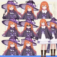 Live2D модель кошачьей ведьмы Luna Cat Witch