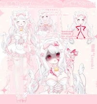 Live2D-модель Magical Girl Neko