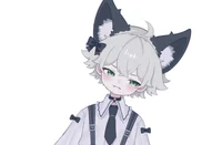 Live2D модель мальчика-котика Blue Kitten Boy