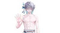 Live2D модель морского принца Mermaid Prince