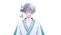 Live2D модель морского принца Mermaid Prince