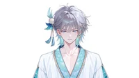Live2D модель морского принца Mermaid Prince