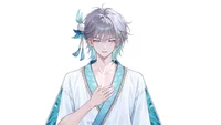 Live2D модель морского принца Mermaid Prince