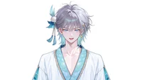 Live2D модель морского принца Mermaid Prince