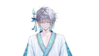 Live2D модель морского принца Mermaid Prince