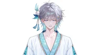 Live2D модель морского принца Mermaid Prince