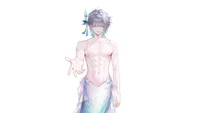 Live2D модель морского принца Mermaid Prince