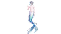 Live2D модель морского принца Mermaid Prince
