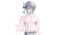 Live2D модель морского принца Mermaid Prince