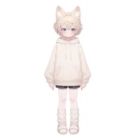Live2D-модель кот-мальчик Milk Tea Cat Boy