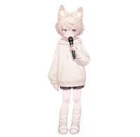 Live2D-модель кот-мальчик Milk Tea Cat Boy