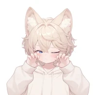 Live2D-модель кот-мальчик Milk Tea Cat Boy