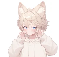 Live2D-модель кот-мальчик Milk Tea Cat Boy