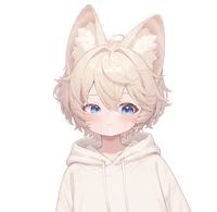 Live2D-модель кот-мальчик Milk Tea Cat Boy
