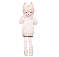 Live2D-модель кот-мальчик Milk Tea Cat Boy