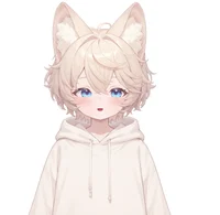 Live2D-модель кот-мальчик Milk Tea Cat Boy