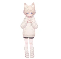 Live2D-модель кот-мальчик Milk Tea Cat Boy