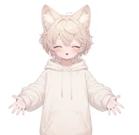Live2D-модель кот-мальчик Milk Tea Cat Boy