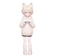 Live2D-модель кот-мальчик Milk Tea Cat Boy